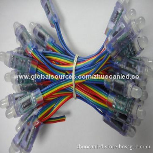 Digital RGB LED pixel string, LPD6803 driver IC